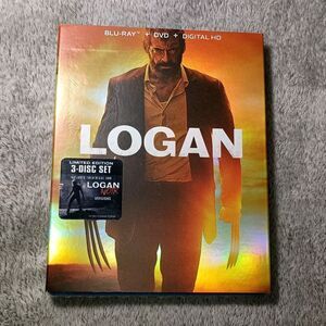 Logan 2017 Limited Edition 3 Disc Set Blu-ray DVD Theatrical & Noir New Sealed